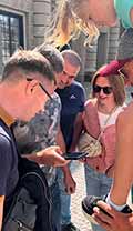Entradas para la búsqueda del tesoro a través de Lazise con tu teléfono