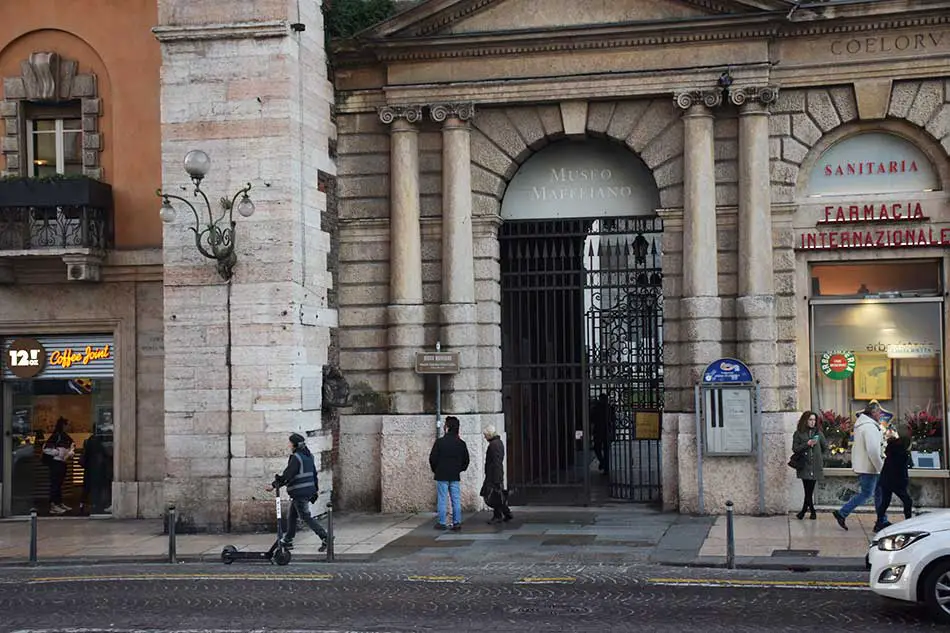 Arrivare Museo Maffeiano Verona