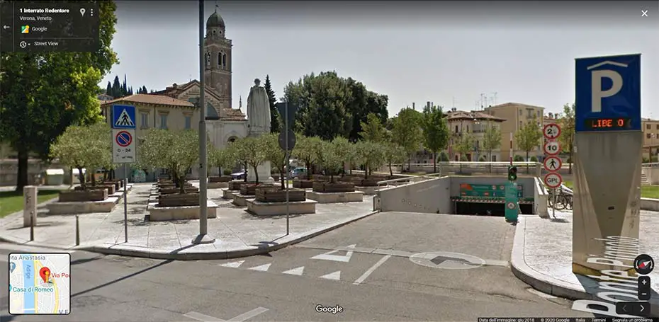 Parcheggio Saba Isolo Verona